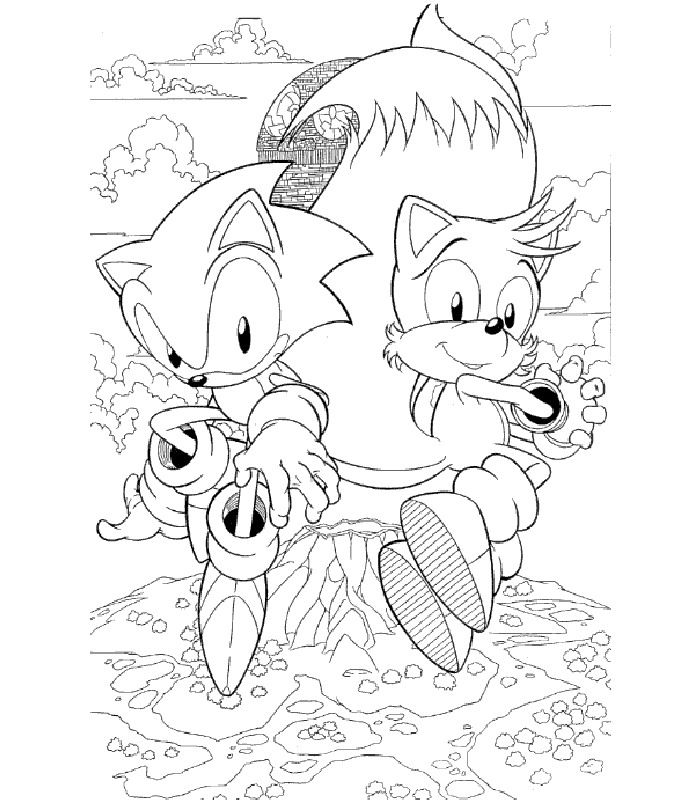 Kids-n-fun.com | 20 coloring pages of Sonic X